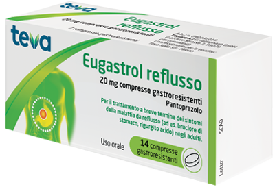 EUGASTROL REFLUSSO*14CPR 20MG - Gruppofarmastore.it