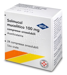 SOLMUCOL MUCOLITICO*24CPR100MG - Gruppofarmastore.it