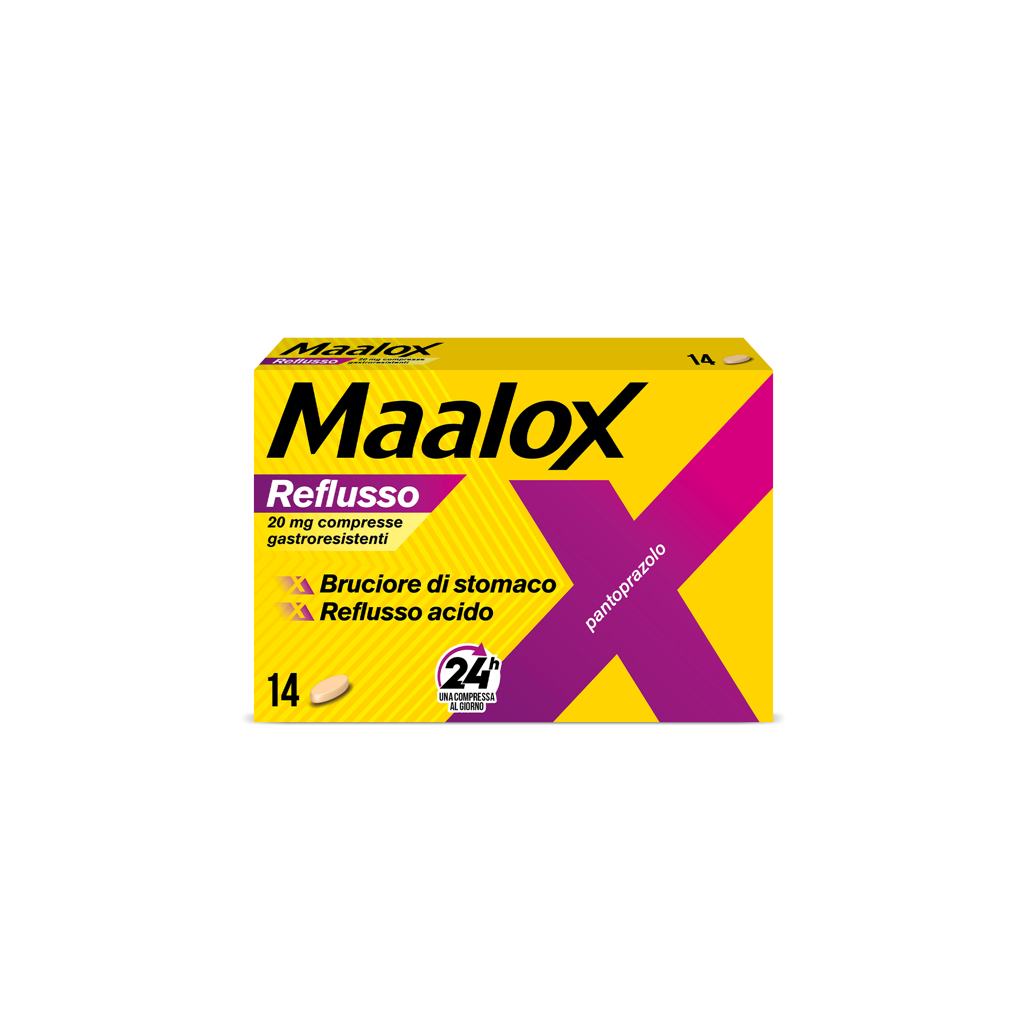 MAALOX REFLUSSO*14CPR 20MG - Gruppofarmastore.it