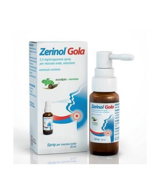 ZERINOL GOLA*SPR 20ML 2,5MG/ER - Gruppofarmastore.it