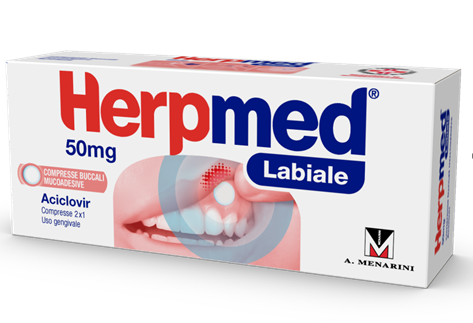 HERPMED LABIALE*2CPR BUCC 50MG - Gruppofarmastore.it