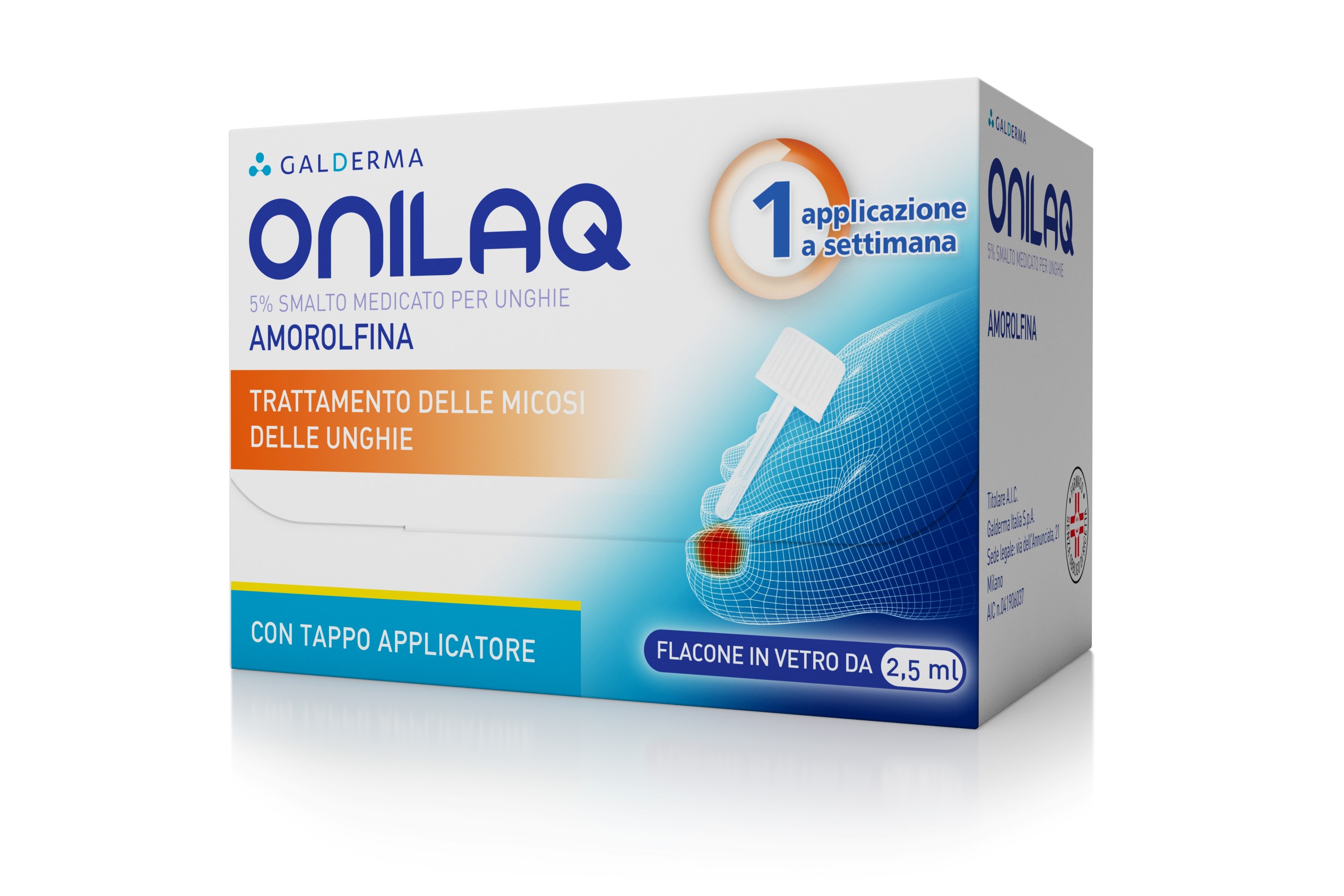 ONILAQ*SMALTO UNGHIE 2,5ML+TAP - Gruppofarmastore.it