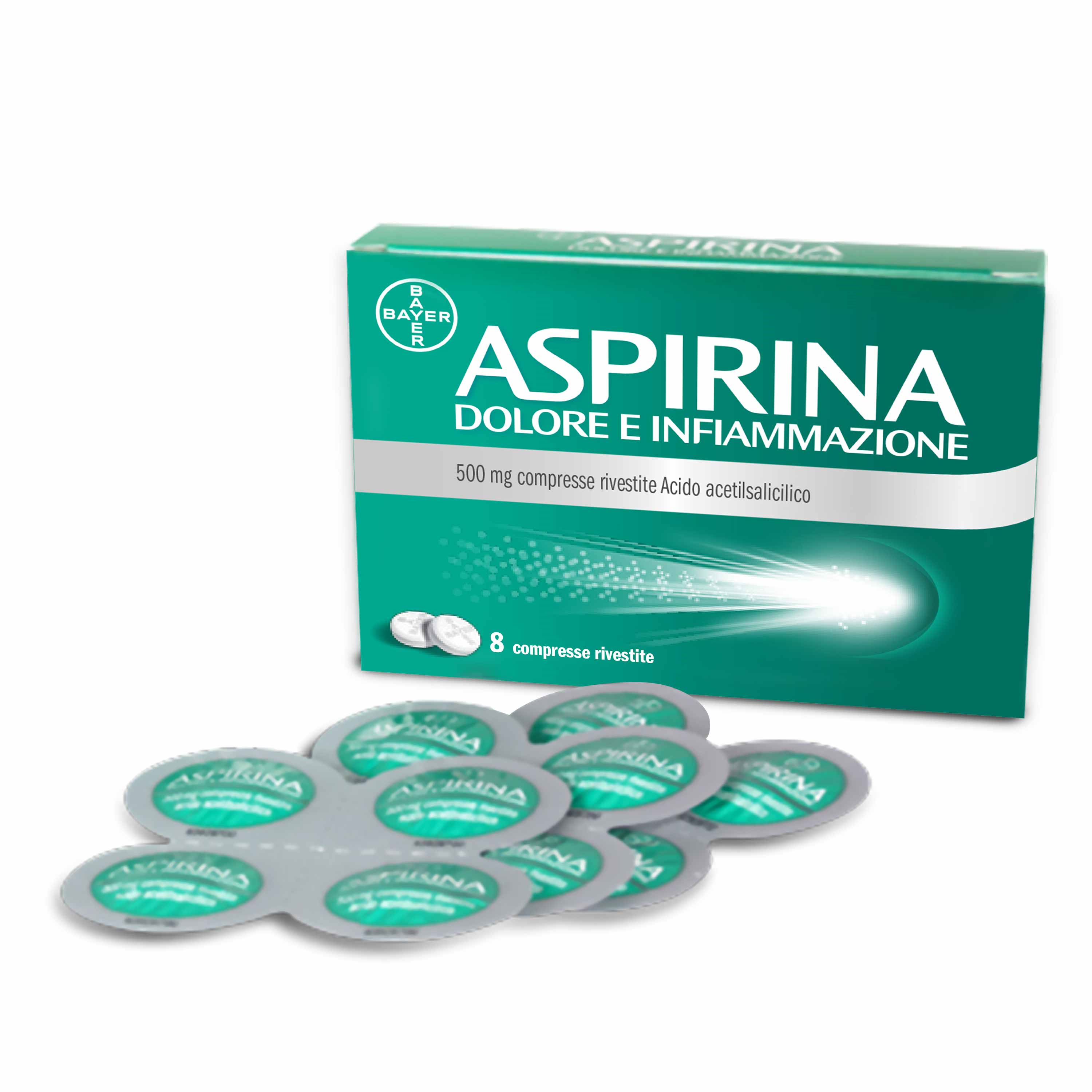 ASPIRINA DOLORE INF*8CPR 500MG - Gruppofarmastore.it