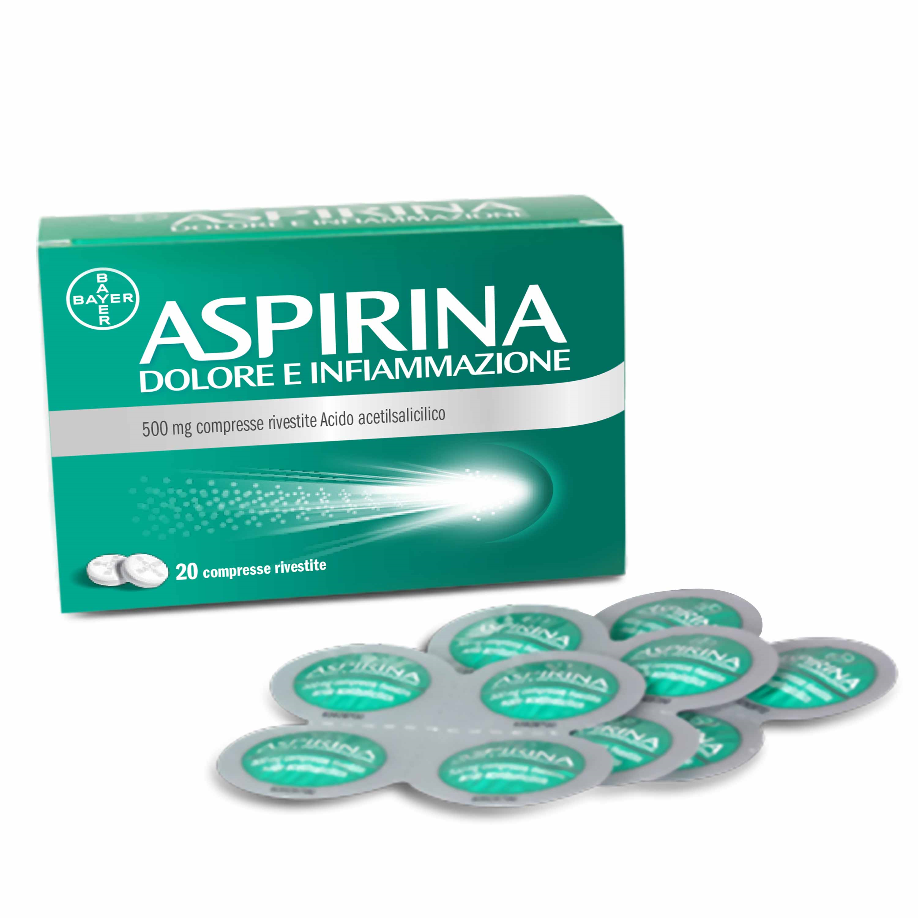 ASPIRINA DOLORE INF*20CPR500MG - Gruppofarmastore.it