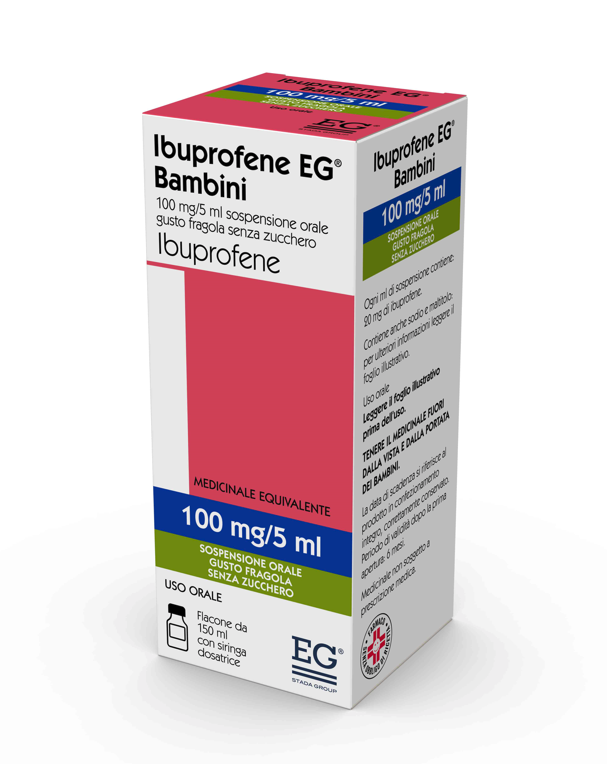 IBUPROFENE EG*FL 150ML FRAGOLA - Gruppofarmastore.it