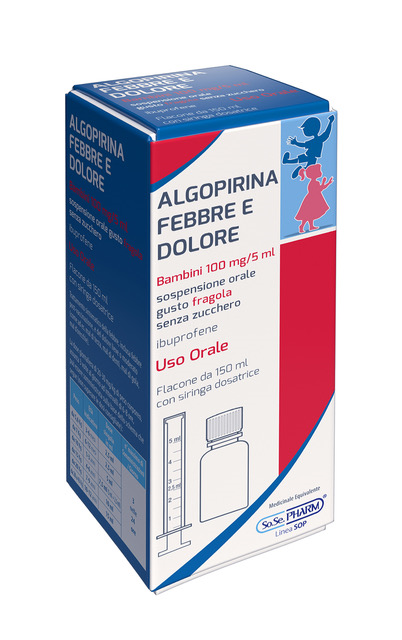 ALGOPIRINA FEBBRE DOL*150ML FR - Gruppofarmastore.it