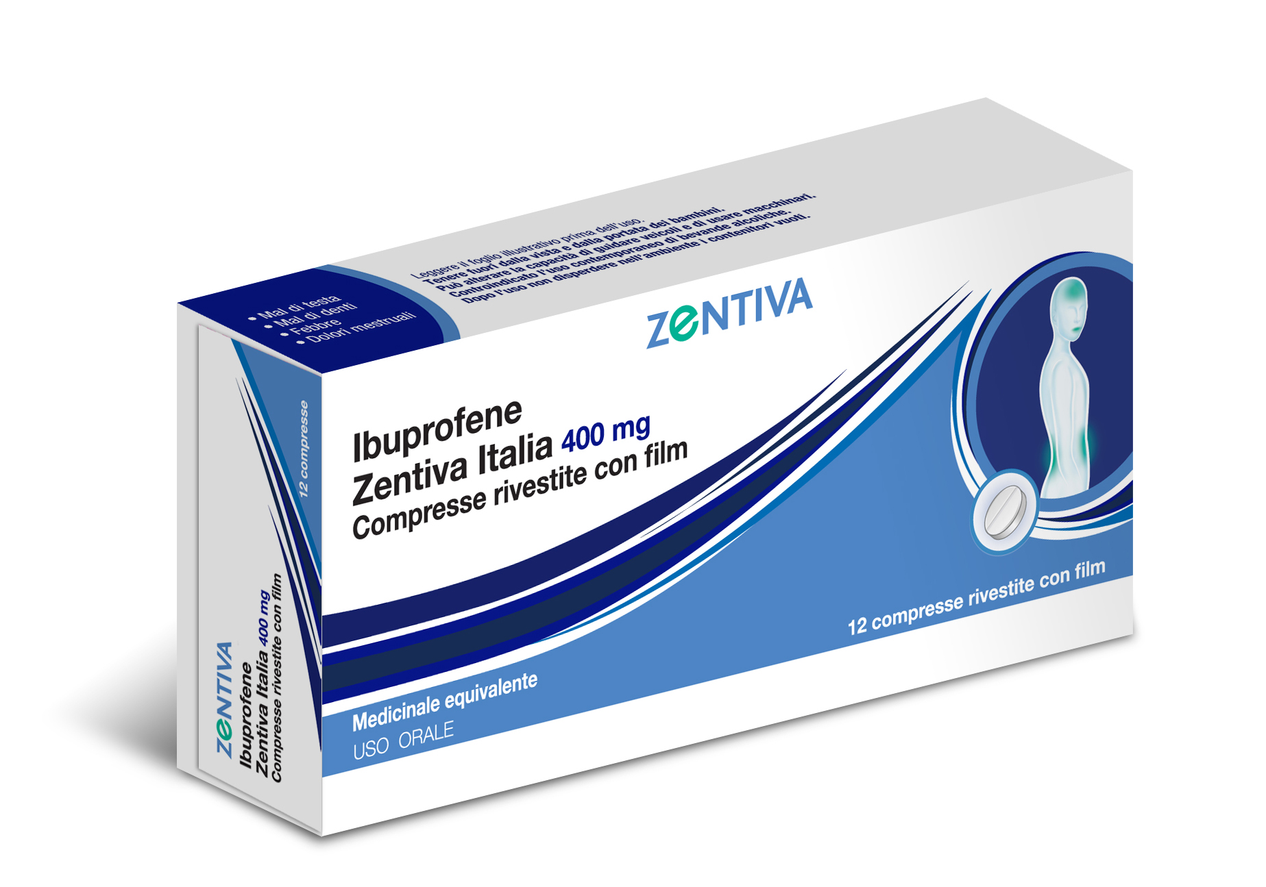 IBUPROFENE ZENT IT*12CPR 400MG - Gruppofarmastore.it