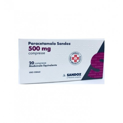 PARACETAMOLO SAND*20CPR 500MG - Gruppofarmastore.it