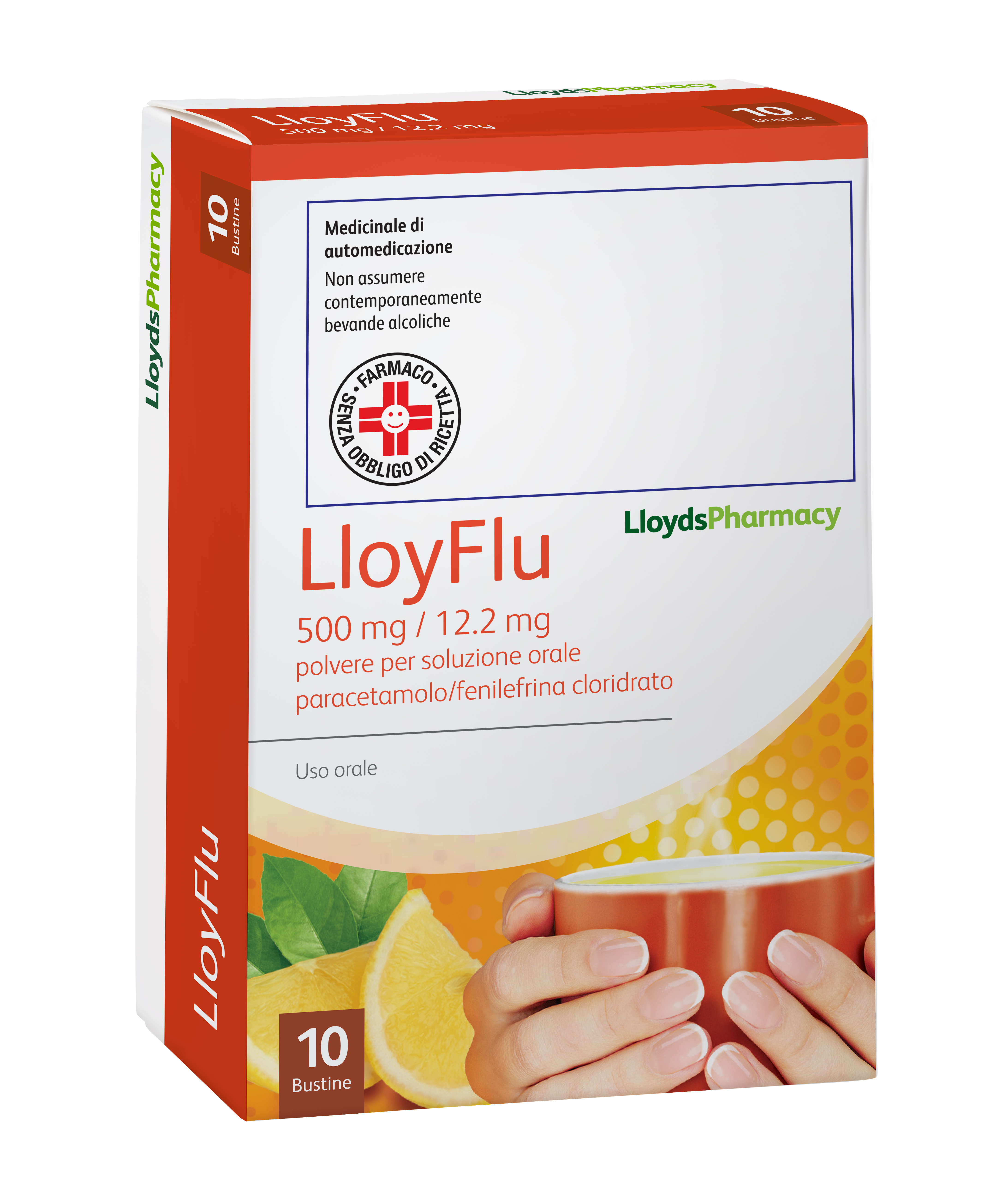 LLOYFLU*10BUST 500MG+12,2MG - Gruppofarmastore.it