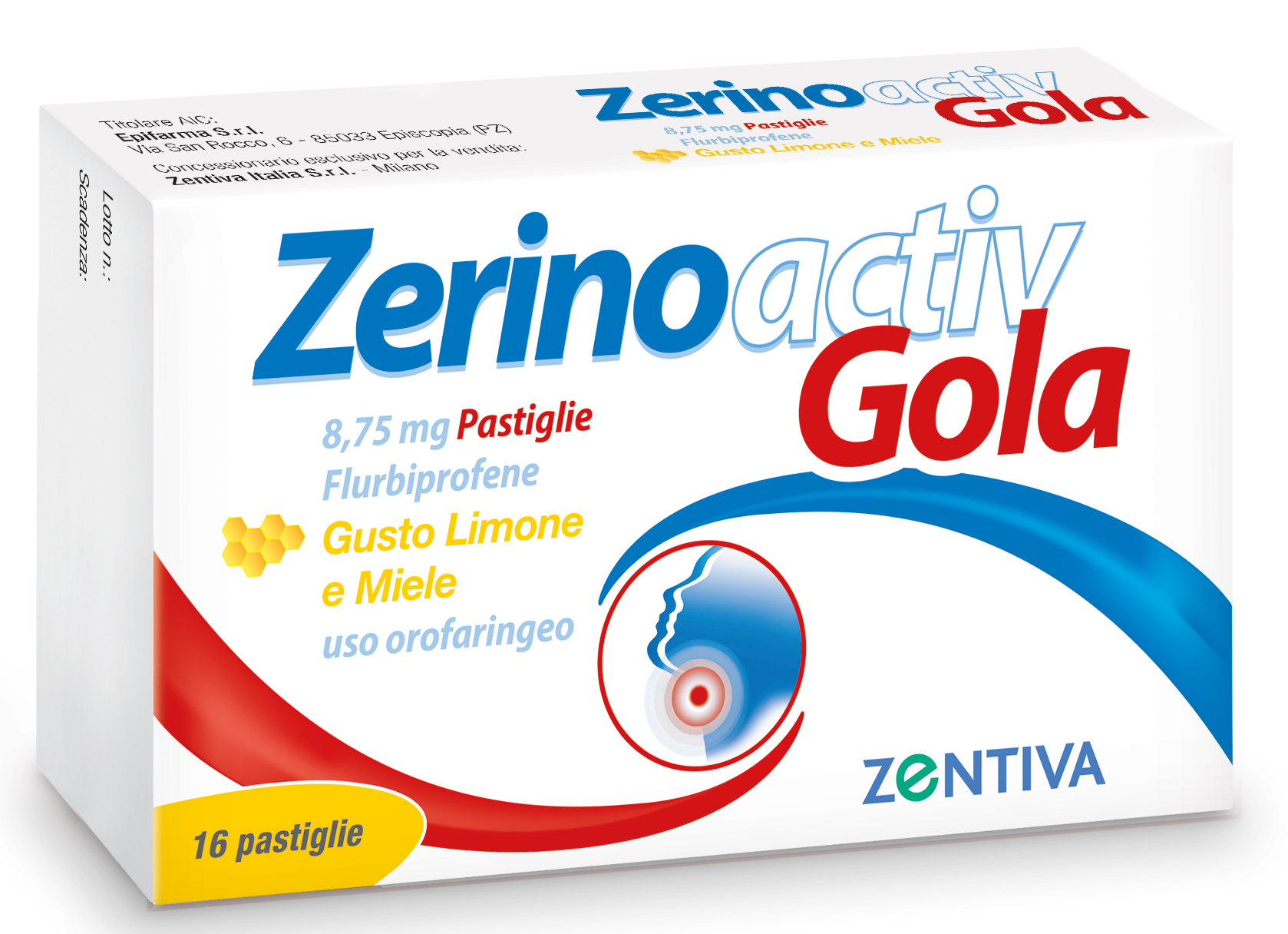 ZERINOACTIV GOLA*16PASTL LIM M - Gruppofarmastore.it