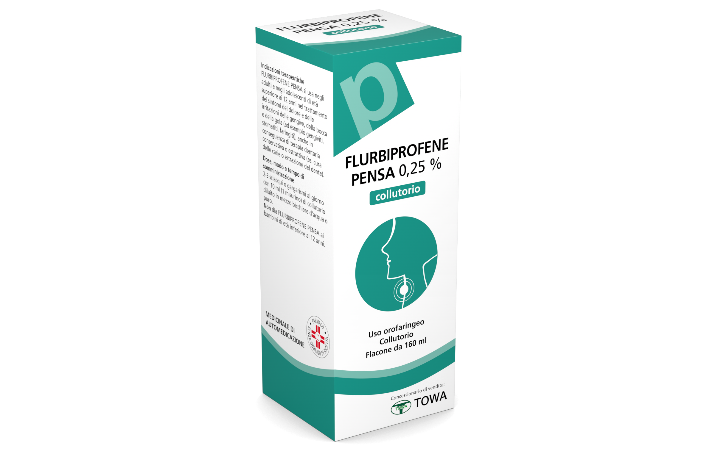 FLURBIPROFENE PE*COLLUT 160ML - Gruppofarmastore.it