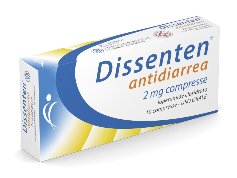 DISSENTEN ANTIDIARREA*10CPR2MG - Gruppofarmastore.it
