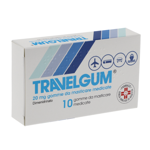 TRAVELGUM*10GOMME MAST 20MG - Gruppofarmastore.it
