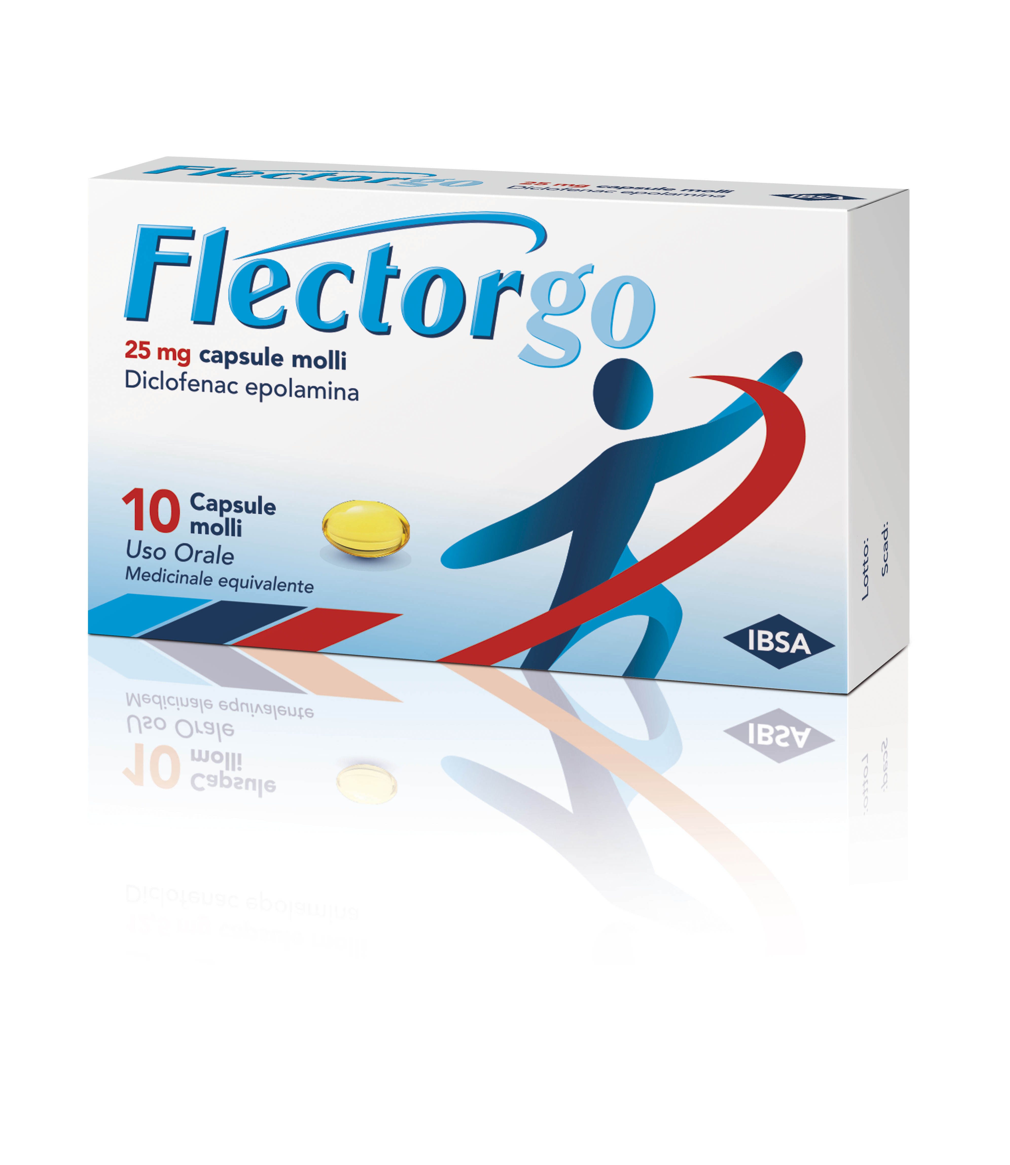FLECTORGO*10CPS MOLLI 25MG - Gruppofarmastore.it