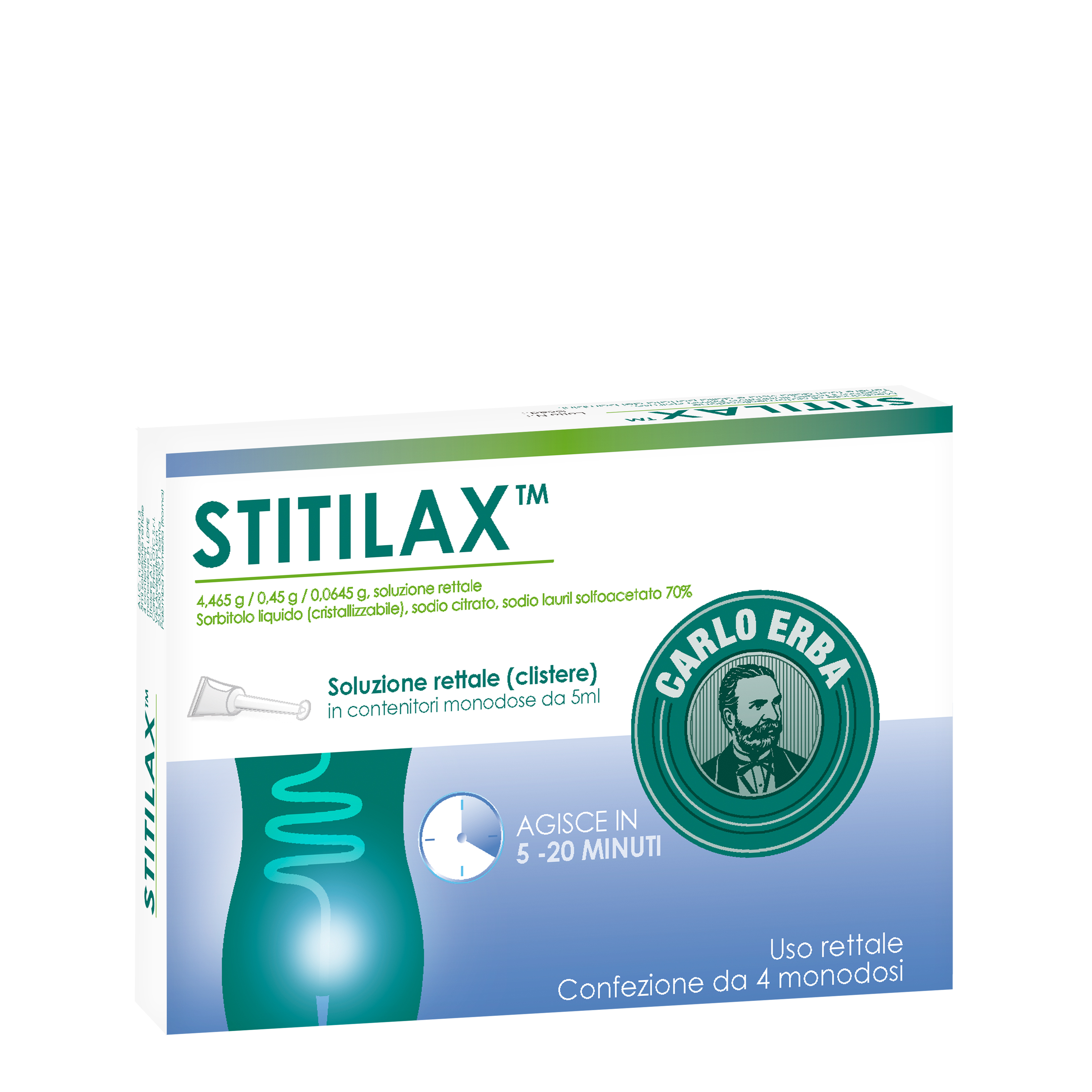 STITILAX*RETT SOL 4FL MONO 5ML - Gruppofarmastore.it