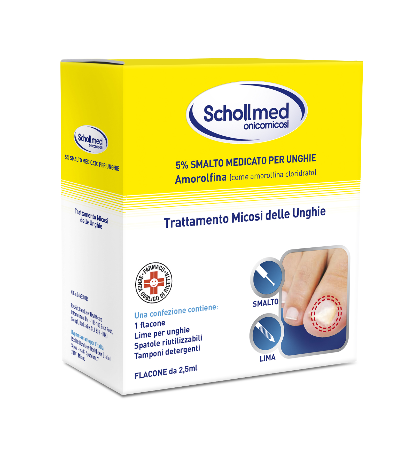SCHOLLMED ONICOMICOSI*2,5ML 5% - Gruppofarmastore.it