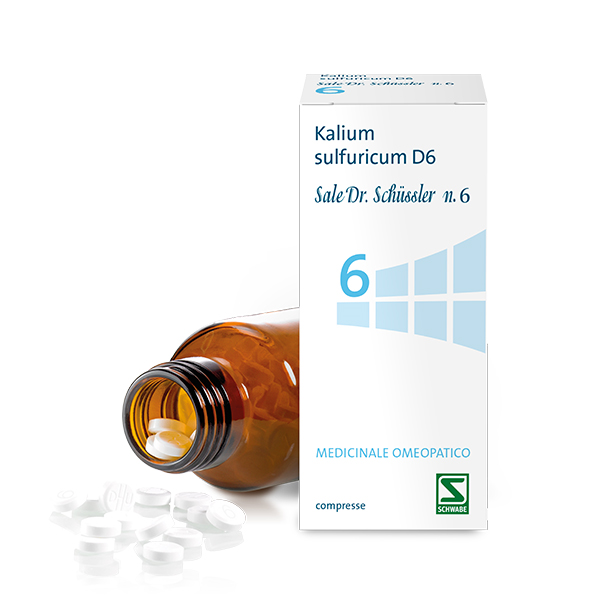 SALE DR SCHUSSLER N.6 KASU*200 - Gruppofarmastore.it