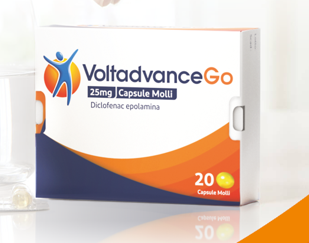 VOLTADVANCEGO*20CPS MOLLI 25MG - Gruppofarmastore.it
