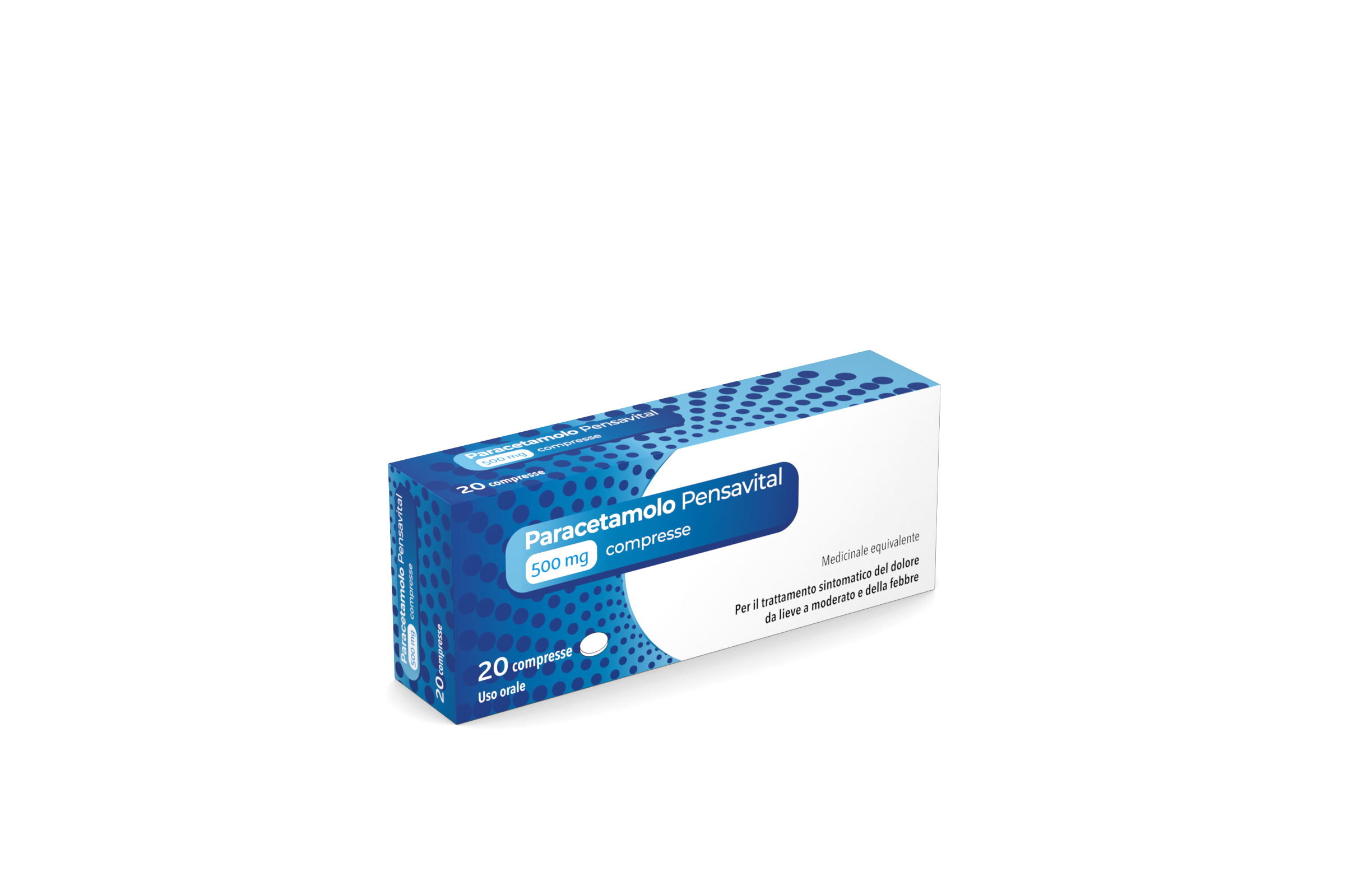 PARACETAMOLO PENSAV*20CPR500MG - Gruppofarmastore.it