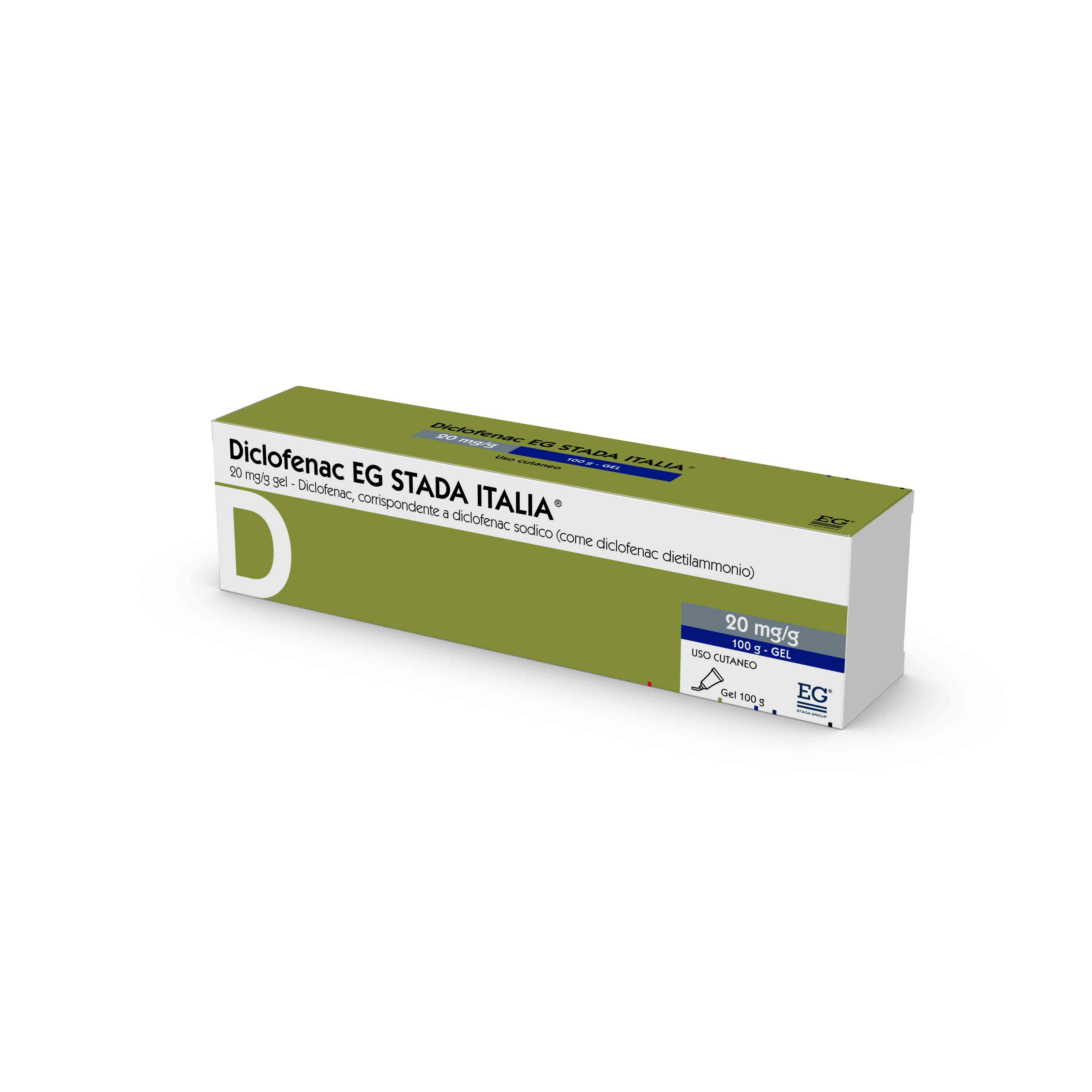 DICLOFENAC EG*GEL 100G 20MG/G - Gruppofarmastore.it