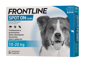 FRONTLINE*4PIP 10-20KG CANI - Gruppofarmastore.it
