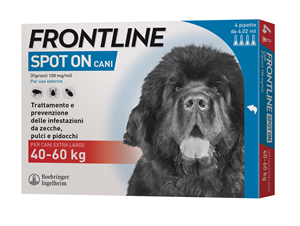 FRONTLINE*4PIP 40-60KG CANI - Gruppofarmastore.it