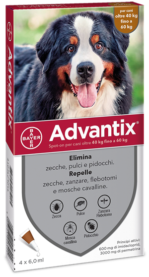 ADVANTIX SPOT ON*4PIP 40-60KG - Gruppofarmastore.it