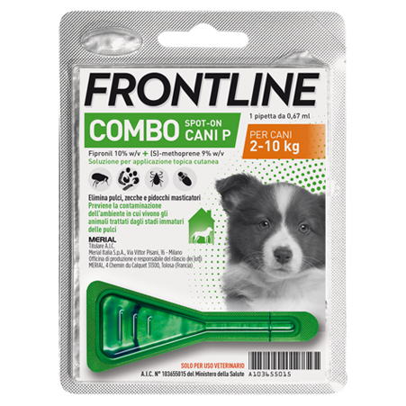 FRONTLINE COMBO*1PIP 2-10KG CA - Gruppofarmastore.it