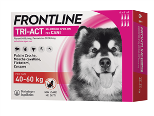 FRONTLINE TRI-ACT*6PIP 40-60KG - Gruppofarmastore.it