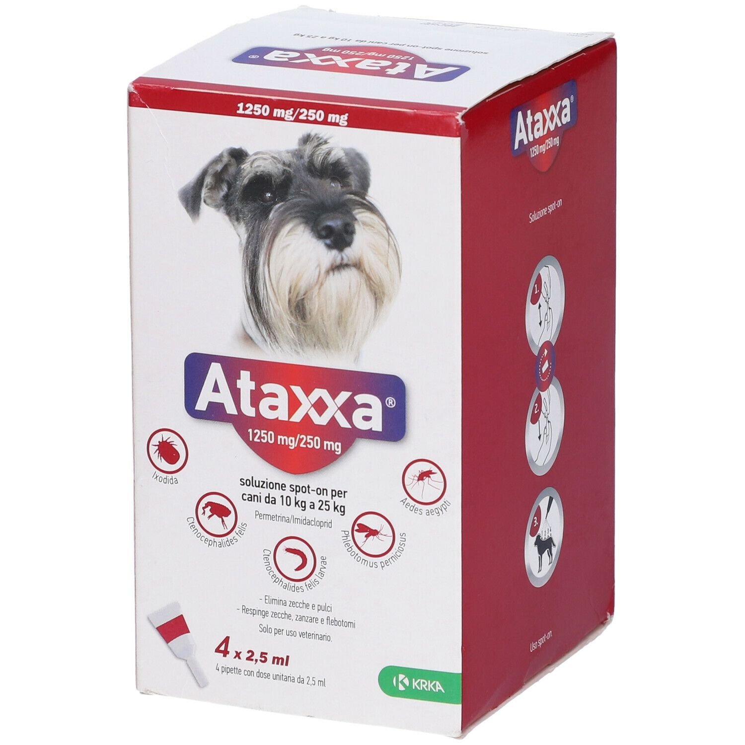 ATAXXA SPOTON*4PIP 10-25KG - Gruppofarmastore.it