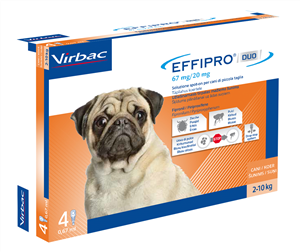 EFFIPRO DUO*4PIP 2-10KG CANI - Gruppofarmastore.it