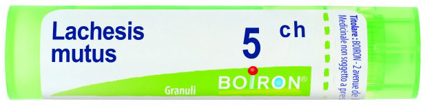 LACHESIS MUTUS 5 CH GRANULI - Gruppofarmastore.it