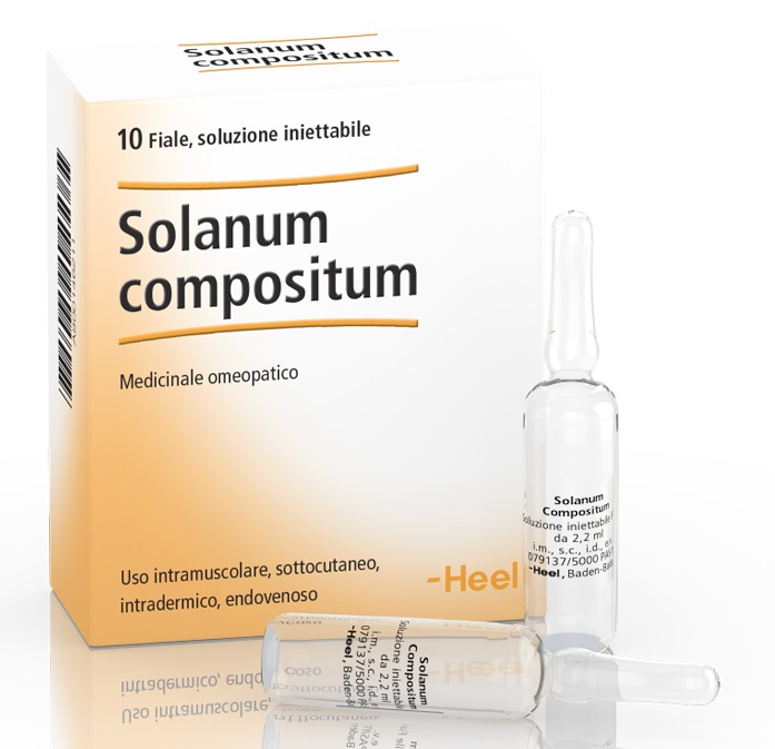 HEEL SOLANUM COMPOSITUM 10 FIALE DA 2,2 ML L'UNA - Gruppofarmastore.it