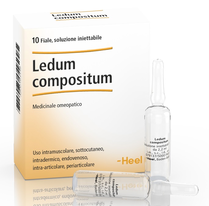 HEEL LEDUM COMPOSITUM 10 FIALE DA 2,2 ML L'UNA - Gruppofarmastore.it