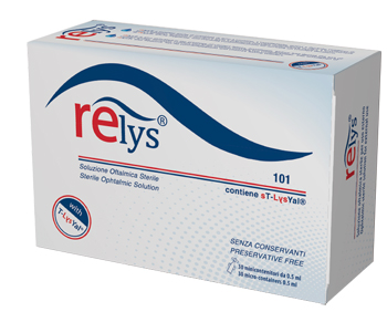 RELYS MONODOSE SOLUZIONE OFTALMICA 30 MINICONTENITORI DA 0,5 ML SENZA CONSERVANTI - Gruppofarmastore.it