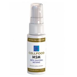 CELLFOOD MSM METIL SULFONIL METANO SOLUZIONE SALINA COLLOIDALE 30 ML - Gruppofarmastore.it