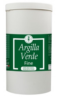 ARGILLA VERDE FINE 1 KG - Gruppofarmastore.it