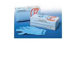 GUANTO IN NITRILE PROTECTION MISURA MEDIA AMBIDESTRI PER ESPLORAZIONE E PER LABORATORIO 100 PEZZI - Gruppofarmastore.it