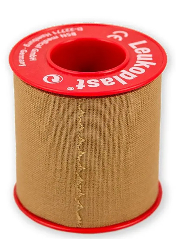 CEROTTO CHIRURGICO PER FISSAGGIO MEDICAZIONI IN ROCCHETTO LEUKOPLAST SUPPORTO VISCOSA COLOR PELLE MASSA ADESIVA CAUCCIU' OSSIDO DI ZINCO 10X500CM - Gruppofarmastore.it