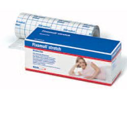 FASCIA AUTOADESIVA IPOALLERGENICA FISSAGGIO CATETERI FIXOMULL STRETCH. SUPPORTO IN POLIESTERE NON TESSUTO BIANCO, MASSA IN POLICARBONATO SENZA RESINE E GOMME NATURALI. 15X200CM - Gruppofarmastore.it