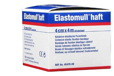 BENDA ELASTICA AUTOADESIVA ELASTOMULL HAFT COMPRESSIONE FORTE 4X400 CM - Gruppofarmastore.it