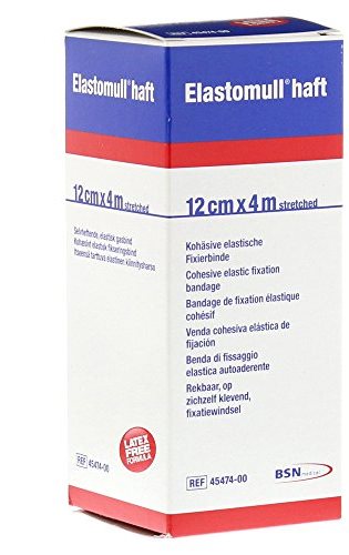 BENDA ELASTICA AUTOADESIVA ELASTOMULL HAFT COMPRESSIONE FORTE 12X400 CM - Gruppofarmastore.it