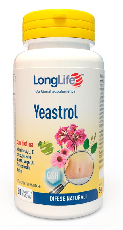 LONGLIFE YEASTROL 60 TAVOLETTE - Gruppofarmastore.it