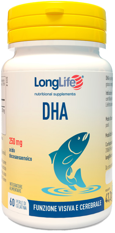 LONGLIFE DHA 200 MG 60 PERLE - Gruppofarmastore.it