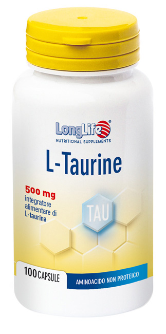 LONGLIFE LTAURINE 500 MG 100 CAPSULE - Gruppofarmastore.it