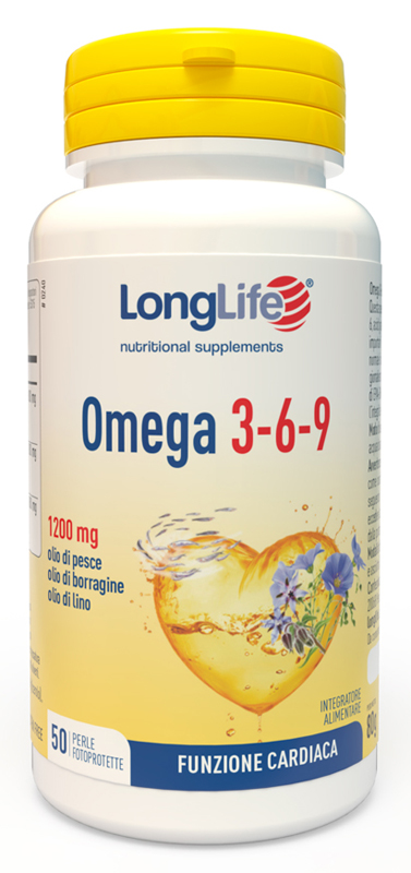 LONGLIFE OMEGA 3-6-9 50 PERLE FOTOPROTETTE - Gruppofarmastore.it