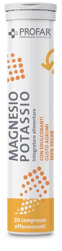 PROFAR MAGNESIO POTASSIO 20 COMPRESSE - Gruppofarmastore.it