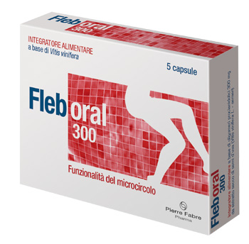 FLEBORAL 300 5 CAPSULE - Gruppofarmastore.it