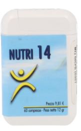 NUTRI 14 60 COMPRESSE - Gruppofarmastore.it