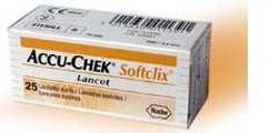 LANCETTE PUNGIDITO ACCU-CHEK SOFTCLIX 25 PEZZI - Gruppofarmastore.it